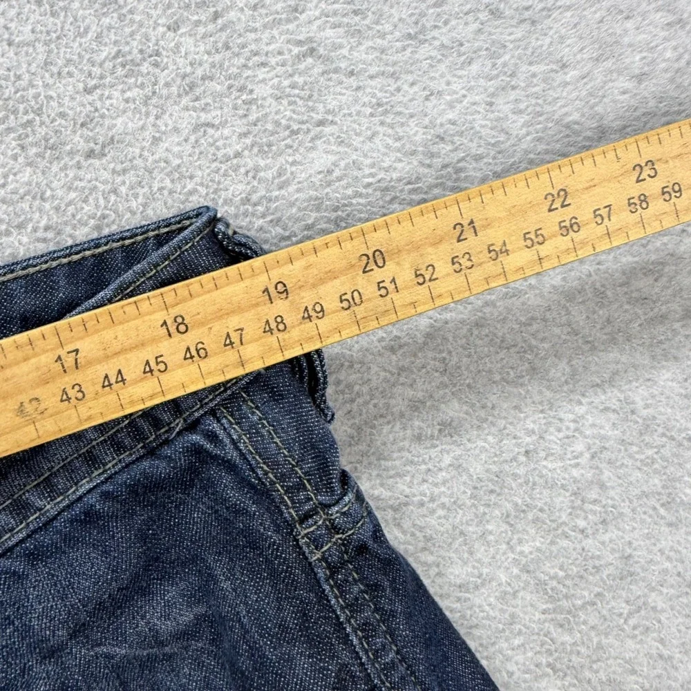Buffalo Driven Jeans Mens 38x32 Dark Blue‎ Straight Leg Cotton Denim Pants